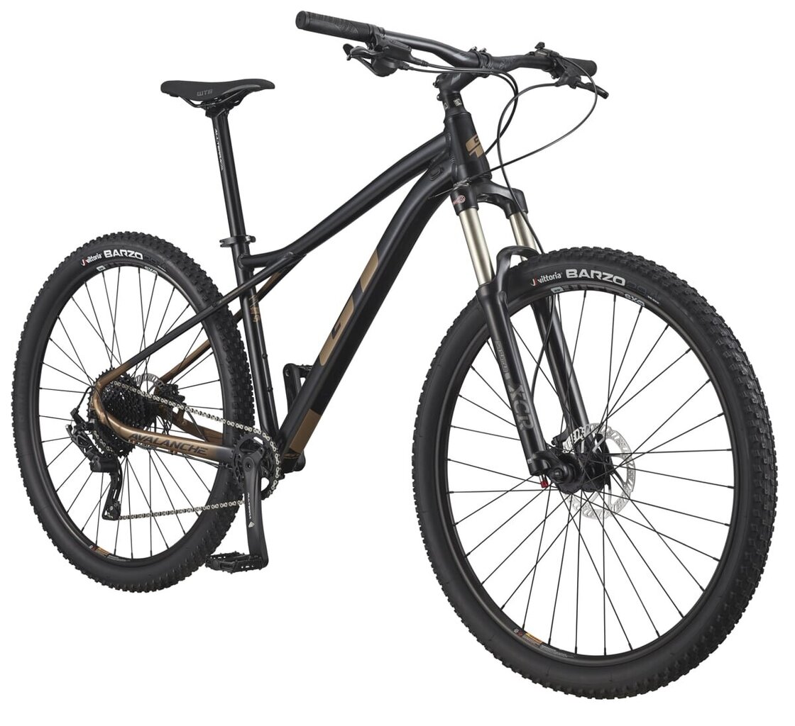 Kalnų dviratis GT Avalanche Elite 27.5", juodas kaina ir informacija | Dviračiai | pigu.lt