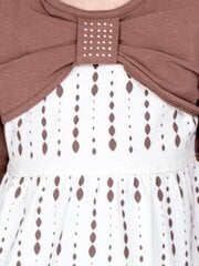 Abito Moda женское платье 234012 01, белый цена и информация | Платья для девочек | pigu.lt