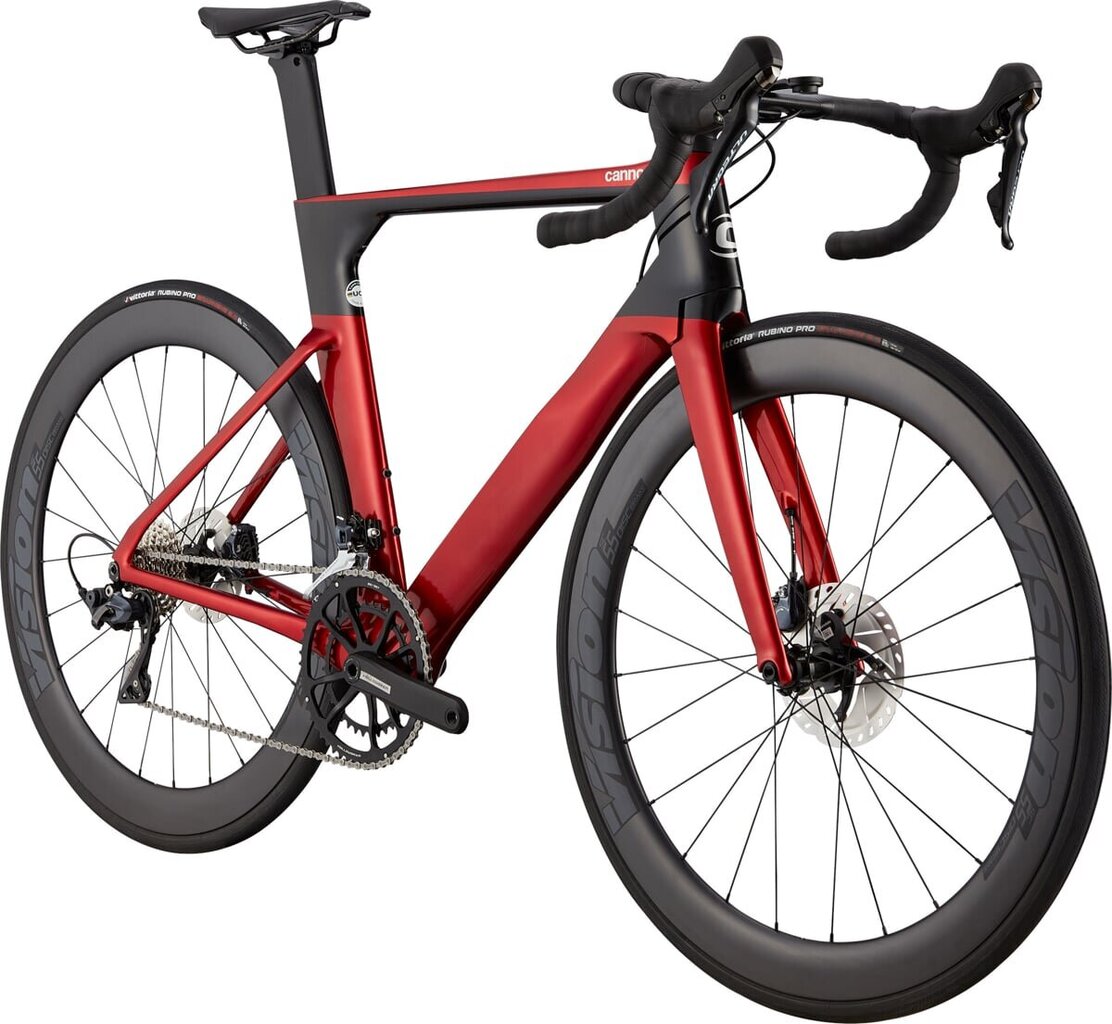 Miesto dviratis Cannondale System Six Ultegra 29", raudonas kaina ir informacija | Dviračiai | pigu.lt