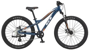 Vaikiškas dviratis GT Stomper Ace 24", mėlynas kaina ir informacija | Dviračiai | pigu.lt