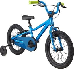 Vaikiškas dviratis Cannondale Trail 16", mėlynas kaina ir informacija | Dviračiai | pigu.lt