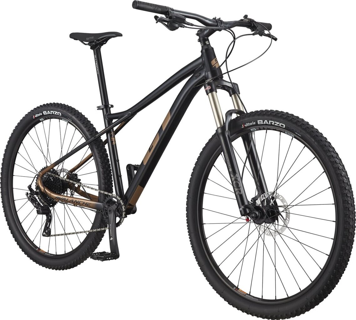 Kalnų dviratis GT Avalanche Elite 29", juodas kaina ir informacija | Dviračiai | pigu.lt