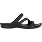 Šlepetės moterims Crocs Swiftwater W 203998 060, juodos kaina ir informacija | Šlepetės moterims | pigu.lt