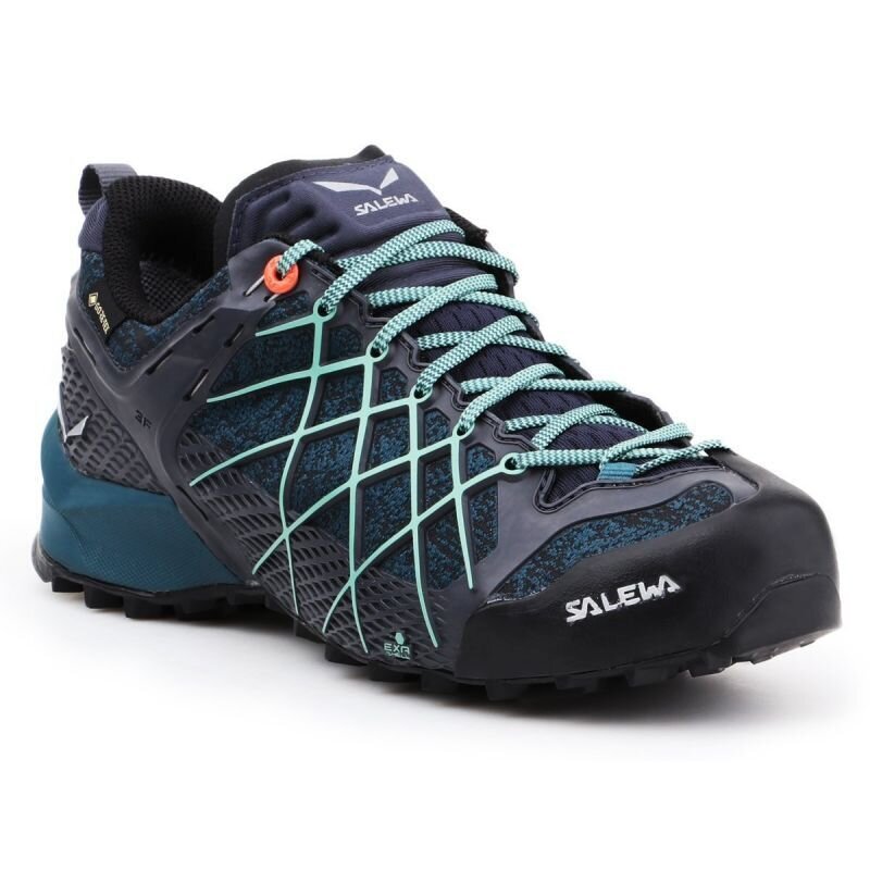 Žygio batai moterims Salewa Wildfire GTX W 63488-3838, mėlyni kaina ir informacija | Aulinukai, ilgaauliai batai moterims | pigu.lt