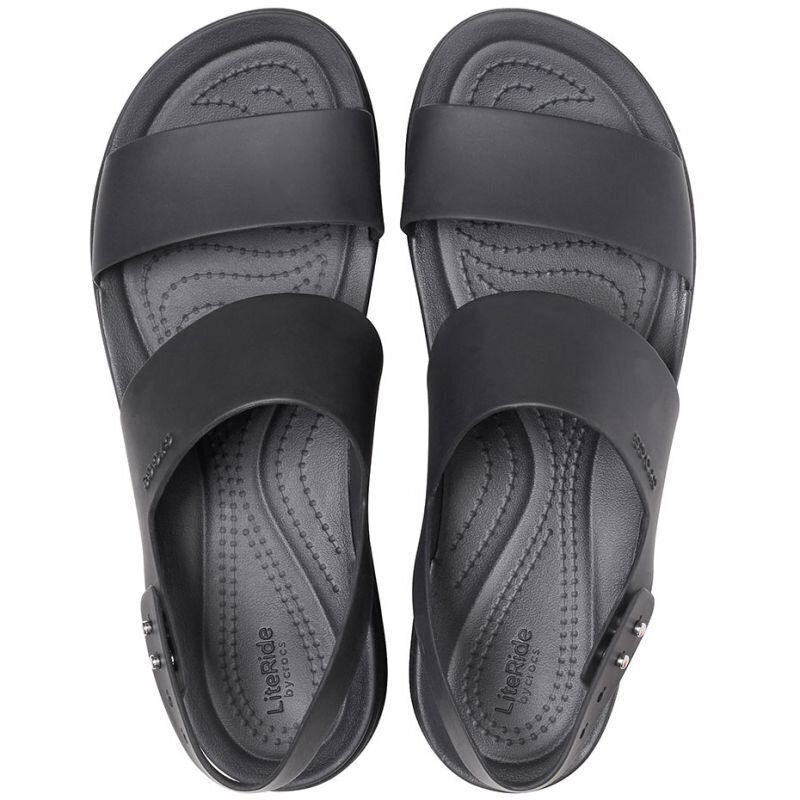 Basutės moterims Crocs Brooklyn W 206453 060, juodos kaina ir informacija | Basutės moterims | pigu.lt