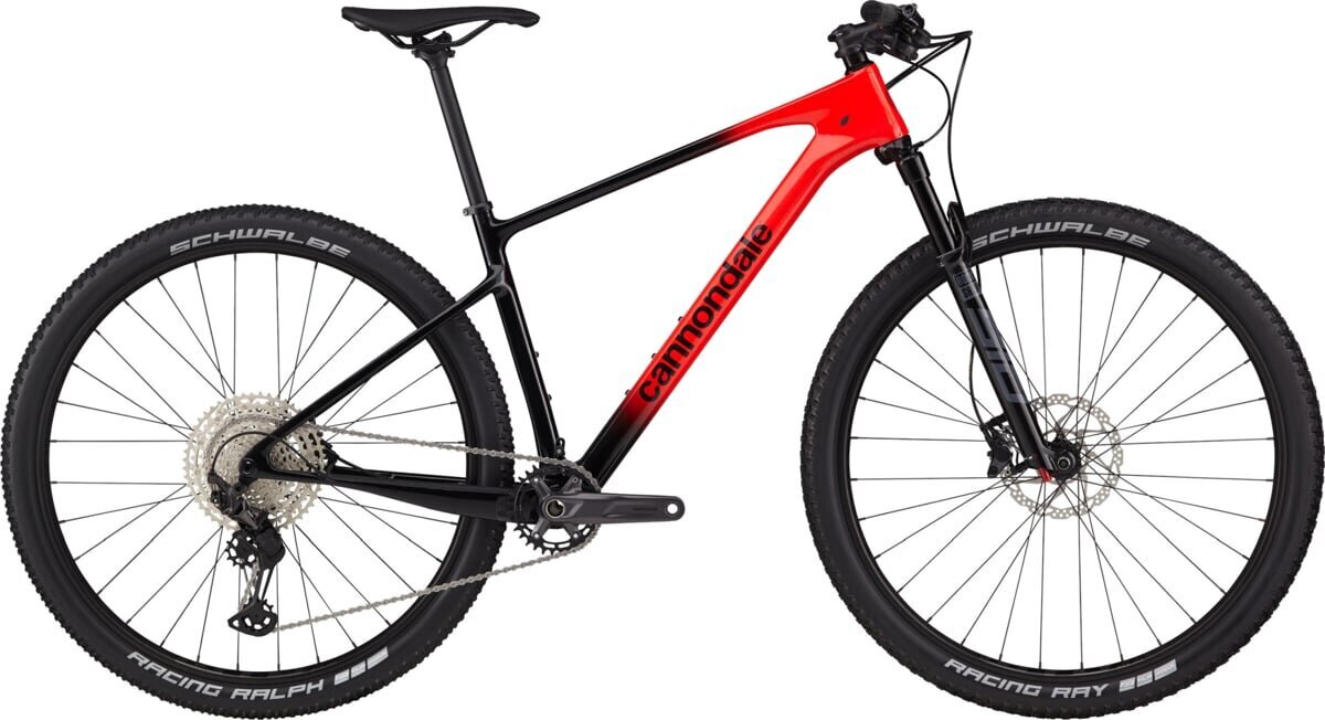 Kalnų dviratis Cannondale Scalpel Ht Carbon 4 29", raudonas цена и информация | Dviračiai | pigu.lt