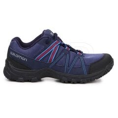 Žygio batai moterims Salomon Deepstone W 408741 24 V0, mėlyni цена и информация | Женские ботинки | pigu.lt