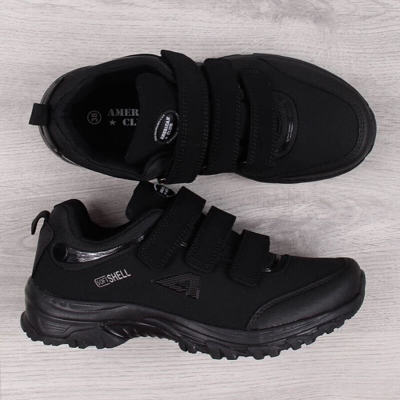 Žygio batai moterims American Club SW747176.2683, juodi цена и информация | Aulinukai, ilgaauliai batai moterims | pigu.lt