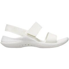 Crocs basutės moterims SW823549.8333, baltos kaina ir informacija | Basutės moterims | pigu.lt