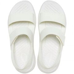 Crocs basutės moterims SW823549.8333, baltos kaina ir informacija | Basutės moterims | pigu.lt