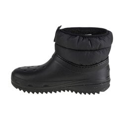Aulinukai moterims Crocs Classic Neo Puff W 207311-001, juodi kaina ir informacija | Aulinukai, ilgaauliai batai moterims | pigu.lt