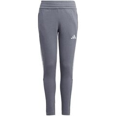 Adidas kelnės mergaitėms Tiro 23 league sweat SW955558.8326, pilkos kaina ir informacija | Kelnės mergaitėms | pigu.lt