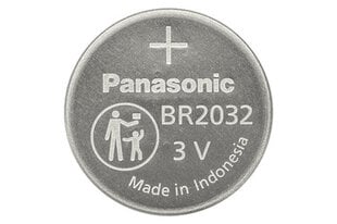 Baterija Panasonic BR2032 Panasonic 3V 190mAh kaina ir informacija | Elementai | pigu.lt