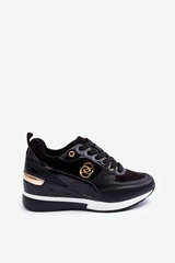 Laisvalaikio batai moterims Genova 27486-H, juodi цена и информация | Спортивная обувь, кроссовки для женщин | pigu.lt