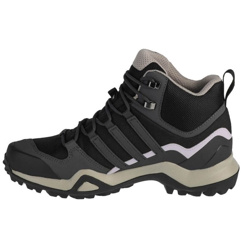 Žygio batai moterims Adidas SW783479.8061, juodi цена и информация | Aulinukai, ilgaauliai batai moterims | pigu.lt