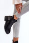 Aulinukai moterims Foteini 27663-H, juodi цена и информация | Aulinukai, ilgaauliai batai moterims | pigu.lt
