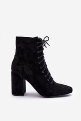 Aulinukai moterims Step In Style LKK184033.2683, juodi kaina ir informacija | Aulinukai, ilgaauliai batai moterims | pigu.lt