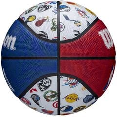 Krepšinio kamuolys Wilson NBA All Team WTB1301XBNBA, 7 dydis цена и информация | Баскетбольные мячи | pigu.lt