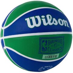 Krepšinio kamuolys Wilson Team Retro Minnesota Timberwolves Mini Ball, 3 dydis цена и информация | Баскетбольные мячи | pigu.lt