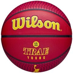 Krepšinio kamuolys Wilson NBA Player Icon Trae Young, 7 dydis цена и информация | Баскетбольные мячи | pigu.lt