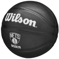 Krepšinio kamuolys Wilson Team Tribute Brooklyn Nets mini, 3 dydis цена и информация | Баскетбольные мячи | pigu.lt