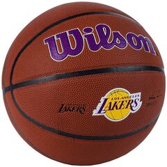 Krepšinio kamuolys Wilson Team Alliance Los Angeles Lakers, 7 dydis цена и информация | Баскетбольные мячи | pigu.lt