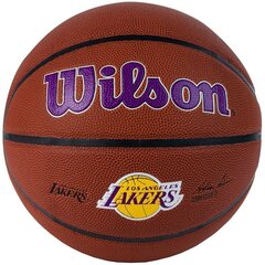 Krepšinio kamuolys Wilson Team Alliance Los Angeles Lakers, 7 dydis kaina ir informacija | Krepšinio kamuoliai | pigu.lt