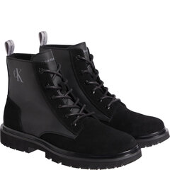 Calvin Klein Jeans auliniai batai vyrams, juodi цена и информация | Мужские ботинки | pigu.lt