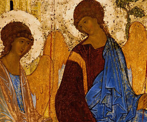 Reprodukcija Andrei Rublev The Trinity (1425) kaina ir informacija | Reprodukcijos, paveikslai | pigu.lt