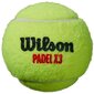 Teniso kamuoliukai Wilson X3 Pack, 3 vnt, žali kaina ir informacija | Lauko teniso prekės | pigu.lt