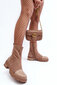 Aulinukai moterims Shendete 27835-H, smėlio spalvos kaina ir informacija | Aulinukai, ilgaauliai batai moterims | pigu.lt