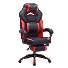Biuro ir žaidimų kėdė Songmics Ergo FHL127990, juoda/raudona kaina ir informacija | Biuro kėdės | pigu.lt