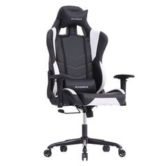 Biuro ir žaidimų kėdė Songmics Ergo FHL127996, juoda/balta kaina ir informacija | Biuro kėdės | pigu.lt