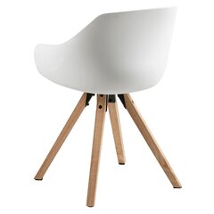 Kėdė Actona Bleesbruck, balta kaina ir informacija | Virtuvės ir valgomojo kėdės | pigu.lt