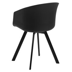 Kėdė Actona Starse, juoda kaina ir informacija | Virtuvės ir valgomojo kėdės | pigu.lt