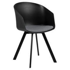 Kėdė Actona Starse, juoda kaina ir informacija | Virtuvės ir valgomojo kėdės | pigu.lt