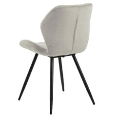 Kėdė Actona Zuki, smėlio spalvos kaina ir informacija | Virtuvės ir valgomojo kėdės | pigu.lt