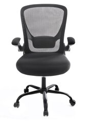 Biuro ir žaidimų kėdė Songmics Ergo FHL130157, juoda kaina ir informacija | Biuro kėdės | pigu.lt