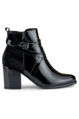 Aulinukai moterims Primo LKK184621.2683, juodi kaina ir informacija | Aulinukai, ilgaauliai batai moterims | pigu.lt