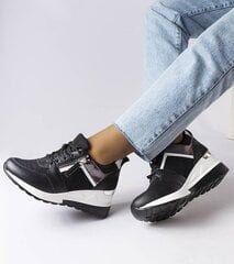 Laisvalaikio bateliai moterims Deodata GRM24891.2680, juodi цена и информация | Спортивная обувь, кроссовки для женщин | pigu.lt