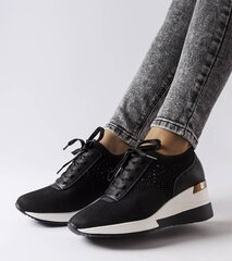 Laisvalaikio batai moterims Inna GRM25093.2681, juodi цена и информация | Спортивная обувь, кроссовки для женщин | pigu.lt