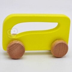 Medinis stumdomas autobusas vaikams Tooky Toy kaina ir informacija | Žaislai kūdikiams | pigu.lt