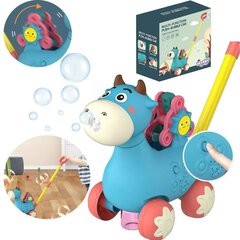 Vaikiškas stumdukas Woopie Karvė su garsu ir muilo burbulais kaina ir informacija | Žaislai kūdikiams | pigu.lt