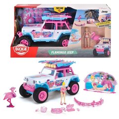 Žaislinis automobilis Flamingo Jeep su priedais Dickie Toys kaina ir informacija | Žaislai berniukams | pigu.lt