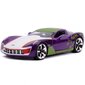 Žaislinis automobilis Chevy Corvette Stingray su figūrėle Joker Jada kaina ir informacija | Žaislai berniukams | pigu.lt