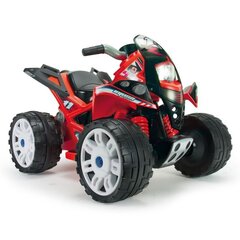 Vienvietis elektrinis keturratis vaikams Quad The Beast 12V, raudonas kaina ir informacija | Elektromobiliai vaikams | pigu.lt