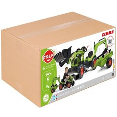 Pedalinis traktorius vaikams Falk su priekaba Class Arion, žalias цена и информация | Игрушки для мальчиков | pigu.lt