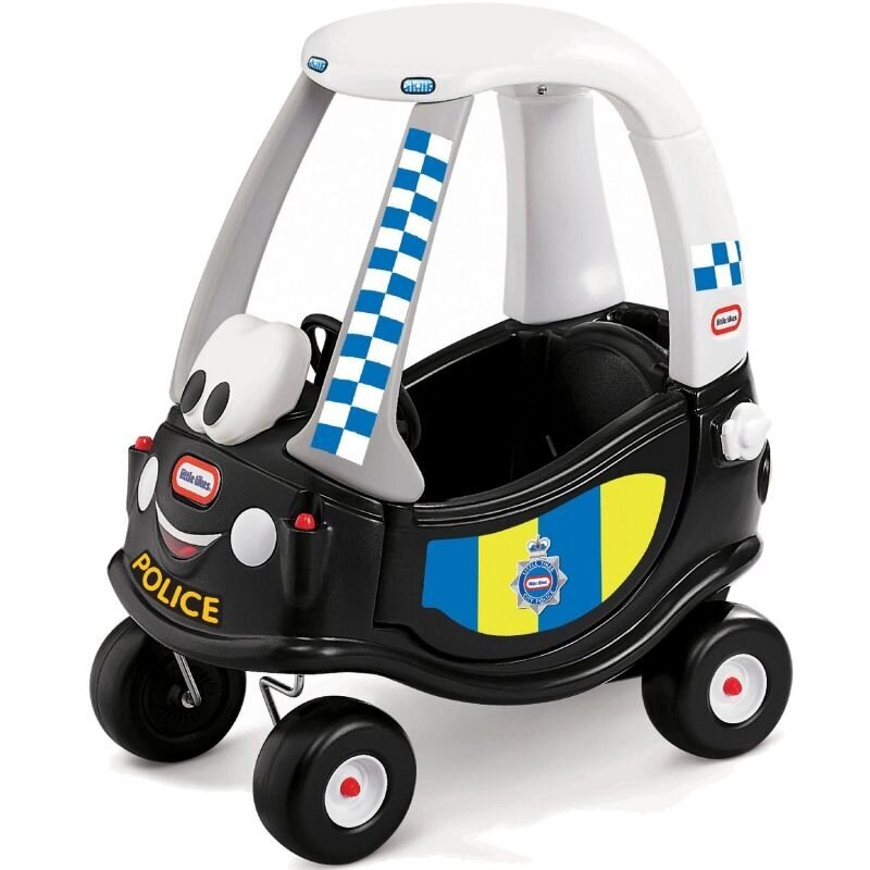 Vaikiškas policijos patrulio automobilis Little Tikes, juodas kaina ir informacija | Žaislai kūdikiams | pigu.lt