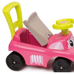 Paspiriama mašinėlė - stumdukas Smoby Auto Pink Ride-on kaina ir informacija | Žaislai kūdikiams | pigu.lt