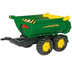 Vaikiško traktoriaus Rolly Toys puspriekabė John Deere цена и информация | Игрушки для мальчиков | pigu.lt